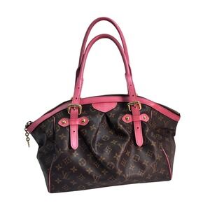 Louis Vuitton Tivoli GM  vachetta painted pink comes w/ dust, box, ribbon & COA